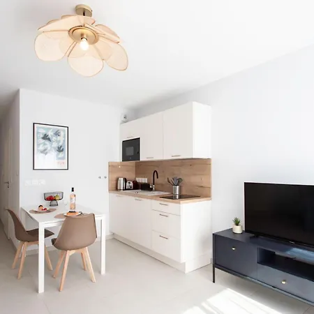 A5 - Staywiz Us -modern 5 Min To Sea - Pool & Garage Apartamento Antibes